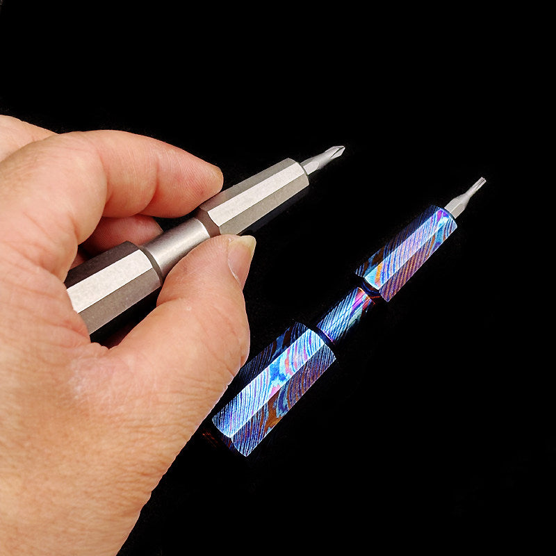 PolyTi – Compact Polygon Bit Driver With Internal Storage For EDC