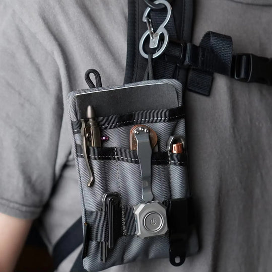 Pocketra:7-in-1 EDC Pouch – Mini Multi-Utility Wallet