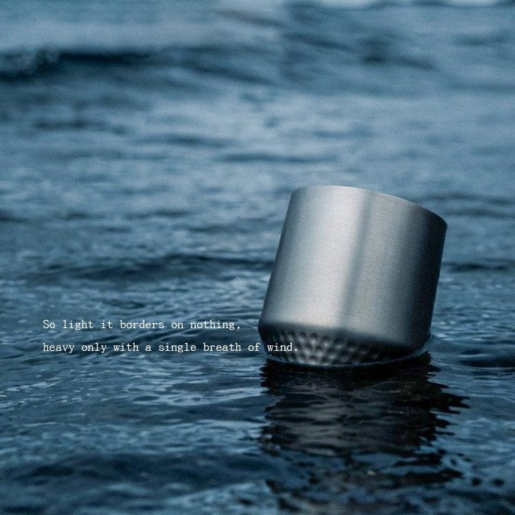The LUMA:Pure Titanium Hammered Insulated Cup