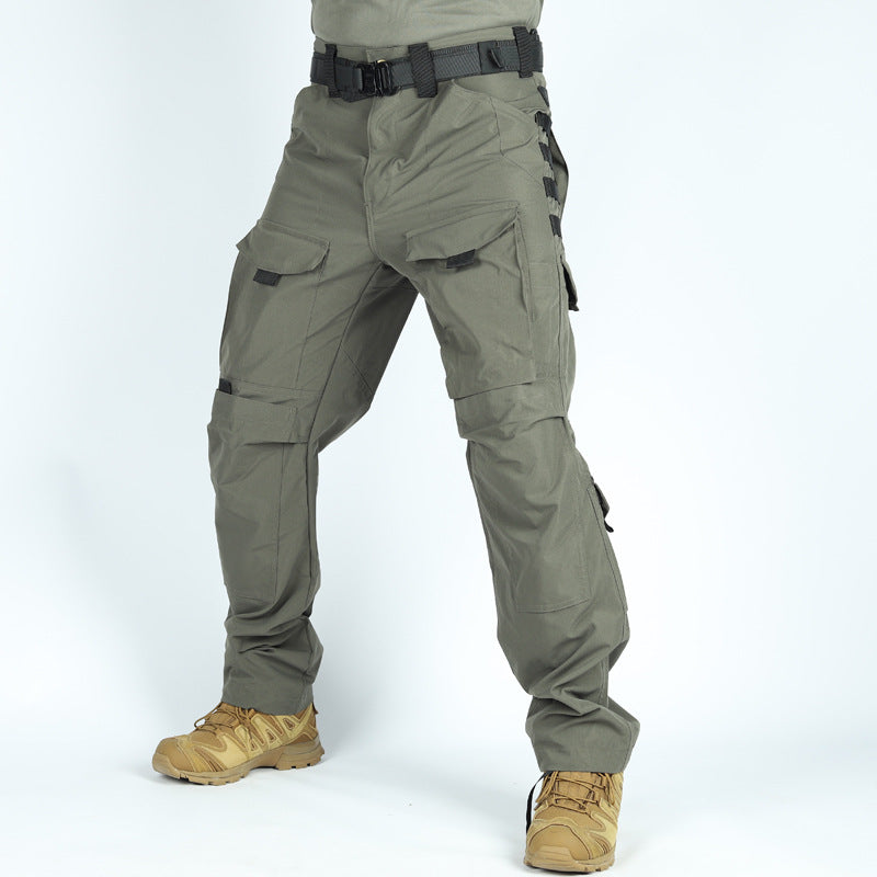 FlexShell - Stretch Waterproof Tactical Cargo Pants Multi-Pocket, Breathable, Outdoor Spring/Fall Combat Pants