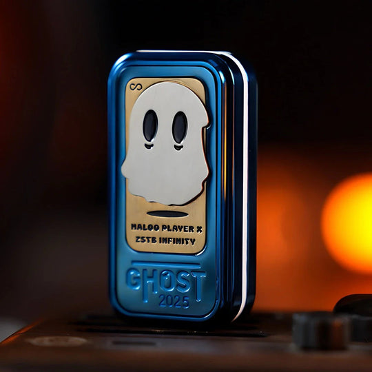 Ghost Ding Slider - Magnetic EDC Slider with Crisp “Ding” Feedback and Smooth Mechanical Motion