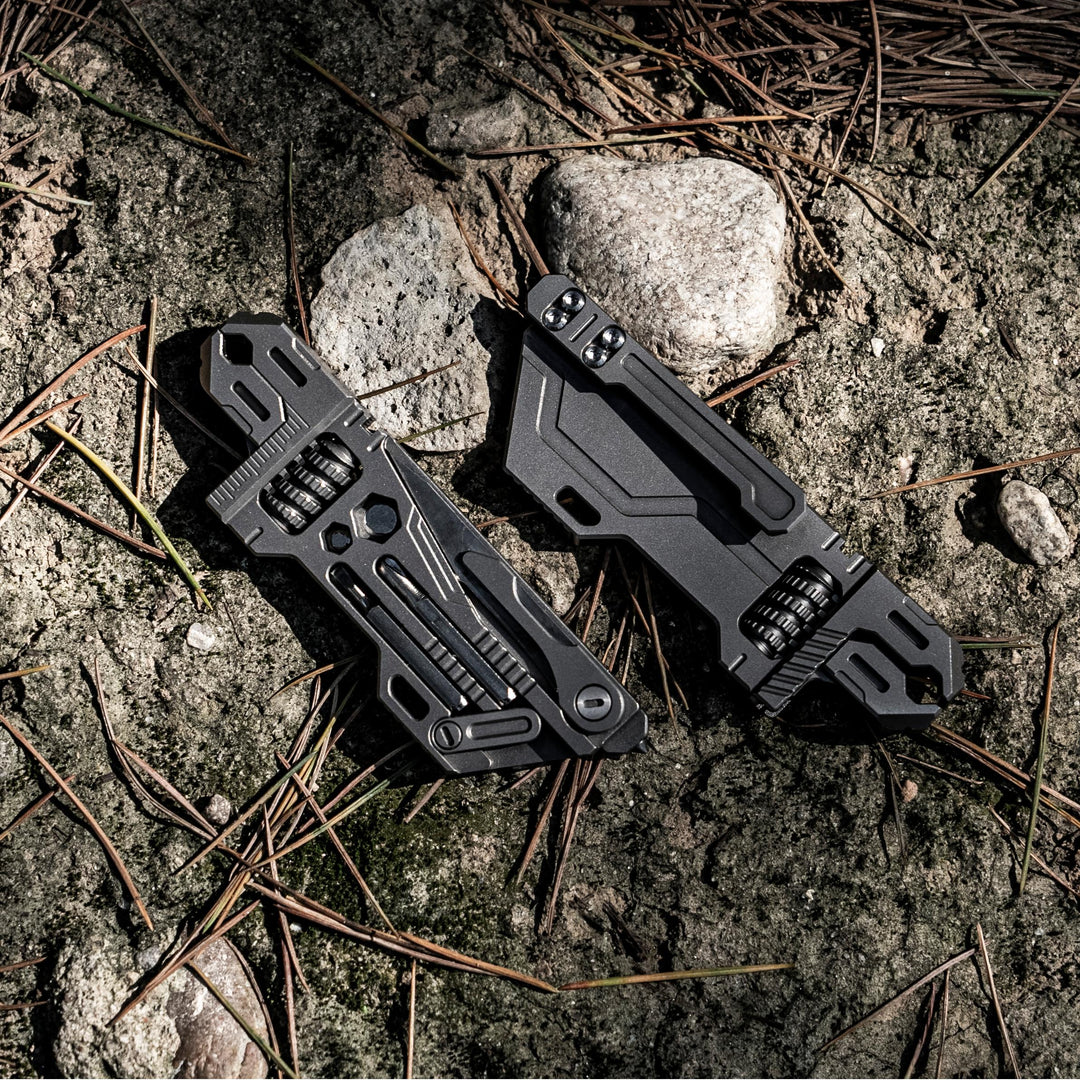 Talon - Upgraded Titanium Pocket Wrench With Knife & Multi-Tools For EDC