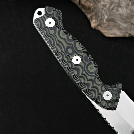 Steel-Spined Beast:Full-Tang EDC High-Hardness Fixed Blade Knife