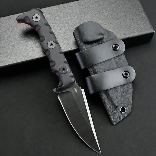 The G10 Raider: Fixed Blade Tactical Knife with Kydex Sheath