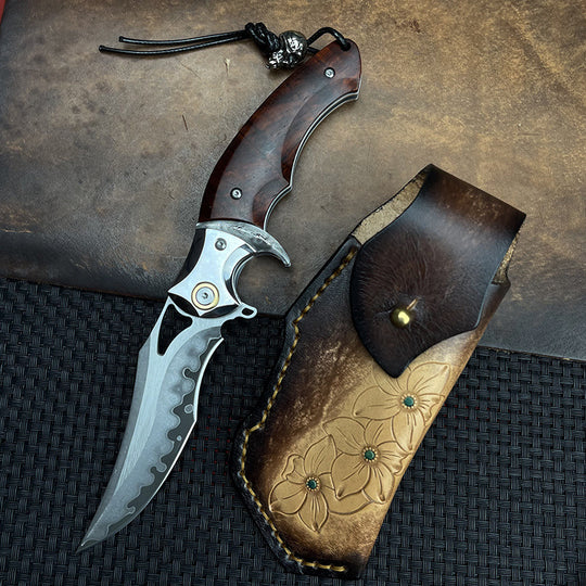 Shadowfang – VG10 Damascus Steel EDC Knife