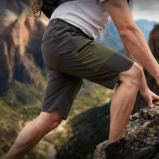 Ridge - Tactical Cargo Shorts for Men – Quick Dry, Breathable, Multi-Pocket Outdoor Summer Shorts