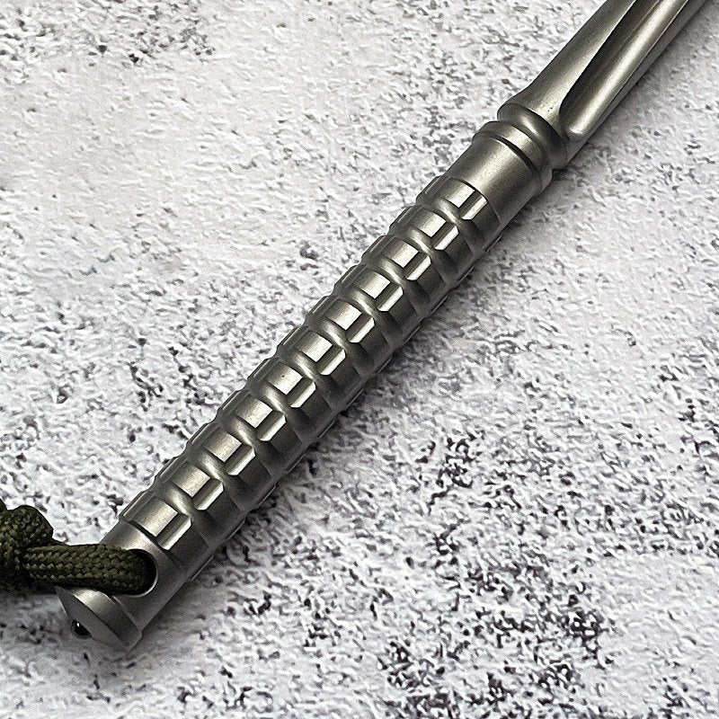 TitanSpike:Titanium Tactical Utility EDC Tool with K-Sheath