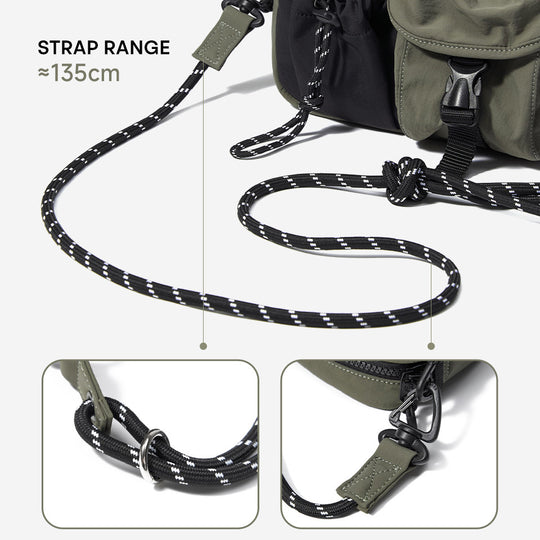 MessengerGo - Premium Lightweight Crossbody Bag For Travel, Commute & Everyday