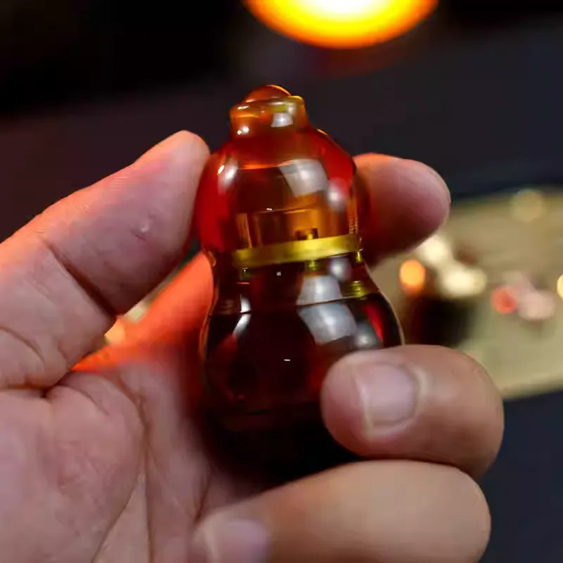 Floating Gourd 2.0 - Magnetic suspension gourd EDC spinner with stepped tactile feedback and cultural design