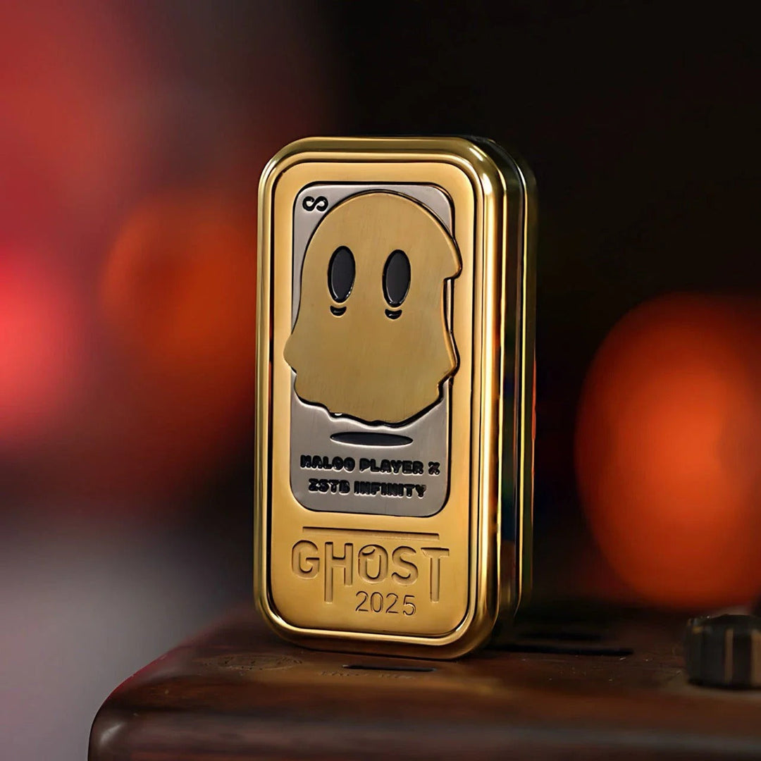 Ghost Ding Slider - Magnetic EDC Slider with Crisp “Ding” Feedback and Smooth Mechanical Motion