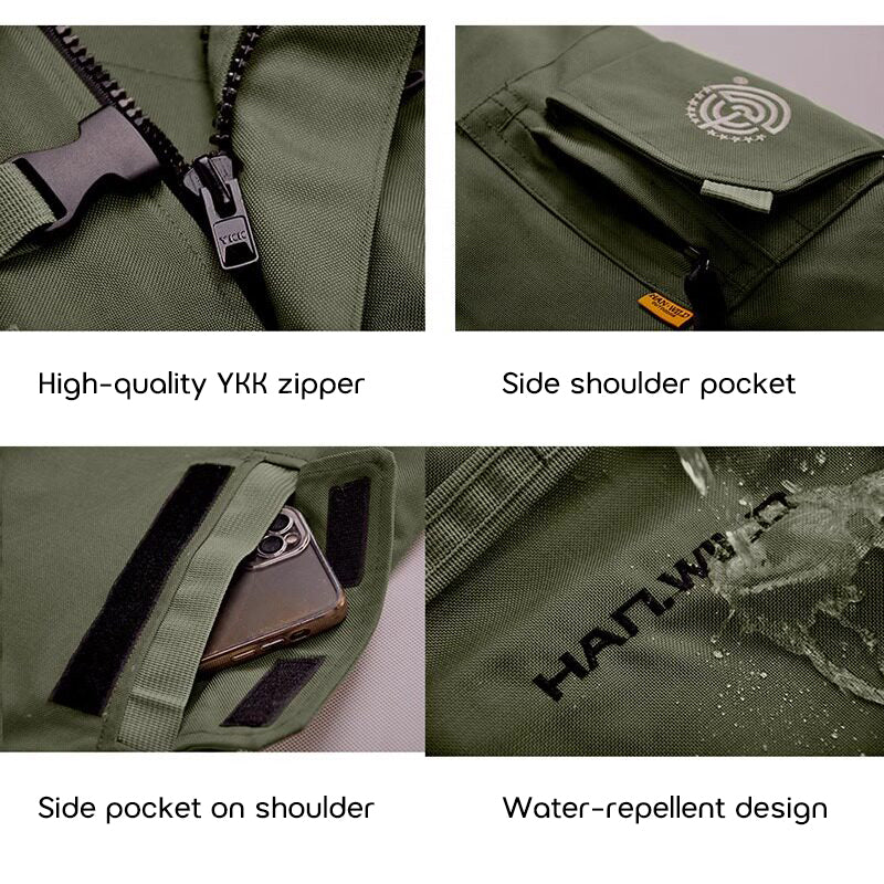 Invisible Fortress2.0: High-Performance Outdoor Waterproof Shell Top Mens Coat