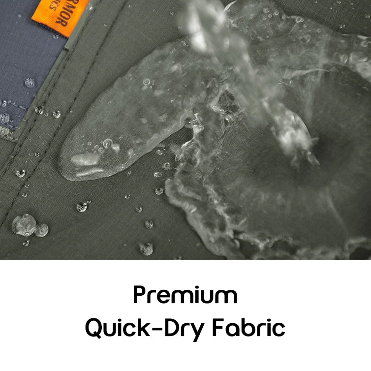 CoolDry Tactical – Lightweight Quick-Dry Camo Cargo Shorts For Summer & Commute