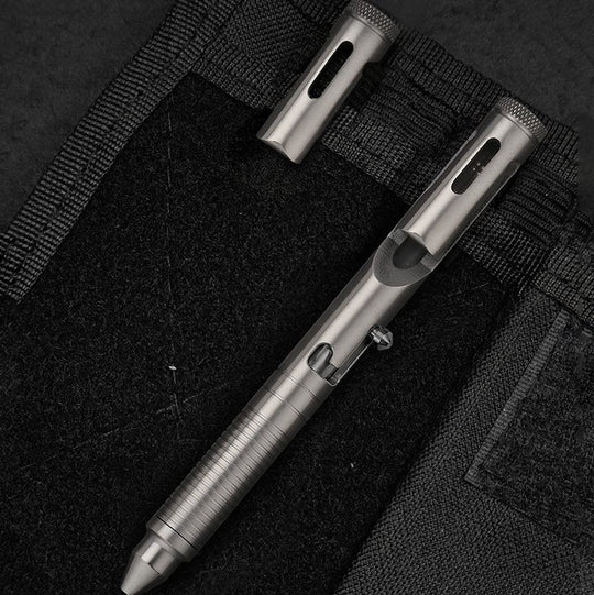 The BoltX:Titanium Mechanical Bolt Action EDC Tactical Pen