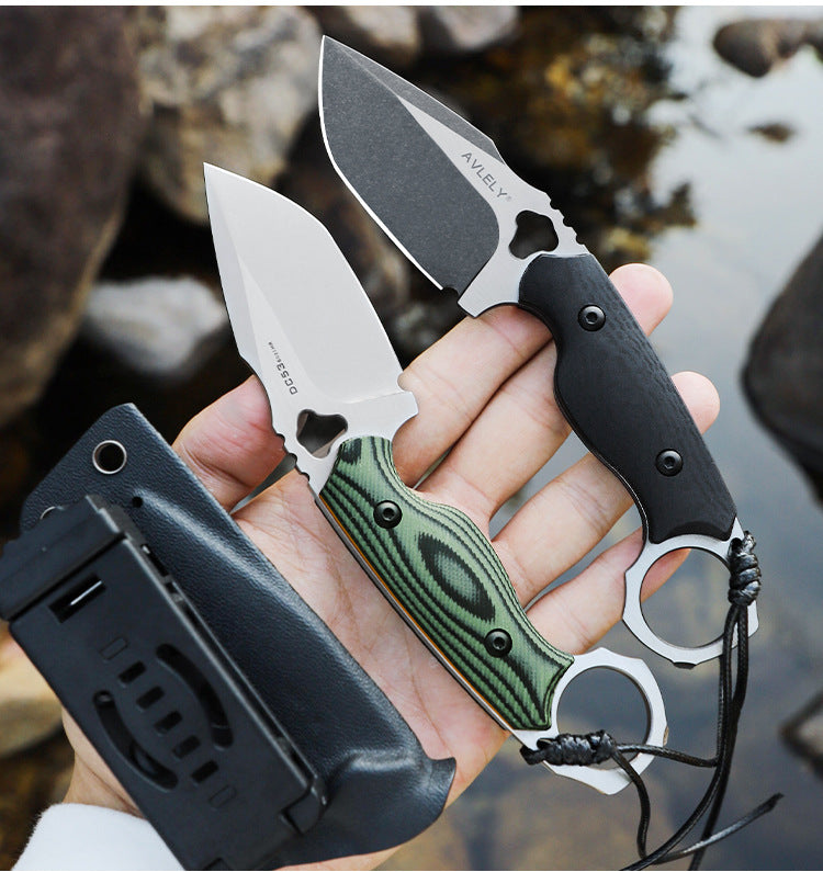 Rock Solid – DC53 Steel Outdoor Camping Fixed Blade EDC Knife