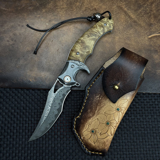 Shadowfang – VG10 Damascus Steel EDC Knife