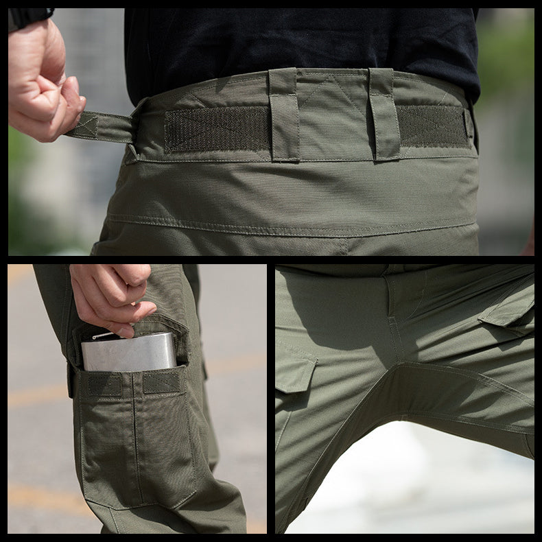 Trailhead - Leg Tactical Cargo Pants for Men Durable, Ripstop, Multi-Pocket Outdoor Camo Pants