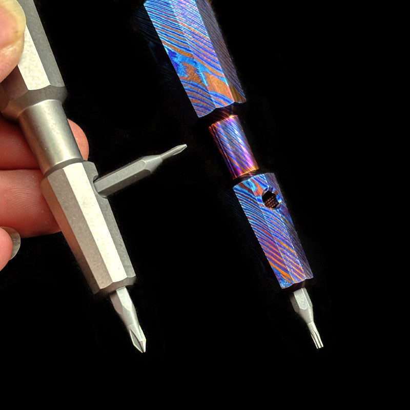 PolyTi – Compact Polygon Bit Driver With Internal Storage For EDC