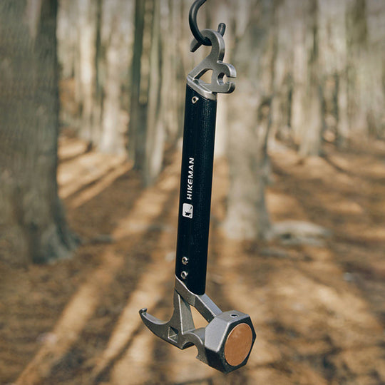 StrikePull – Copper Head Camping Hammer For Driving & Pulling Tent Stakes