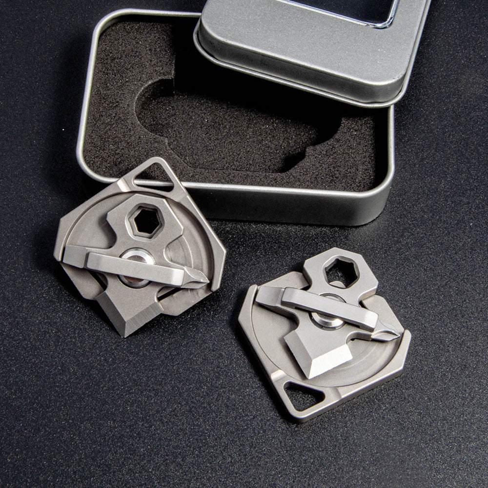 HexCore Ti— Precision Titanium Pocket Multi-Tool