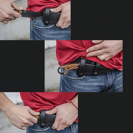 AshRidge – 1095 High-Carbon EDC Fixed Blade Knife