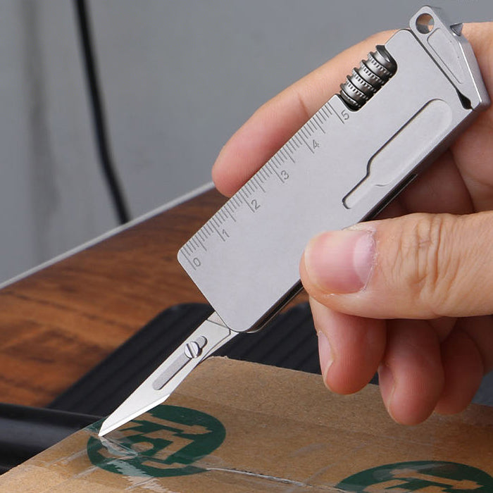 The Vanguard:10-in-1 Titanium Alloy Multif-tool Utility Outdoor Portable Tool