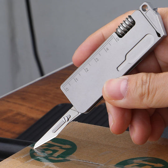 The Vanguard:10-in-1 Titanium Alloy Multif-tool Utility Outdoor Portable Tool
