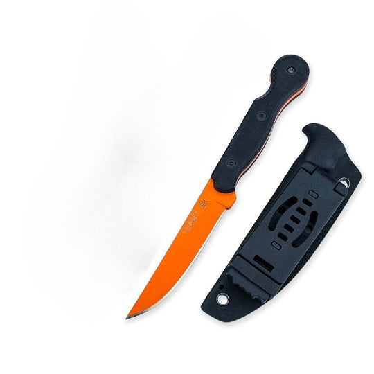 The Kaelix:G10 Fixed Blade Portable EDC Knife with K Sheath