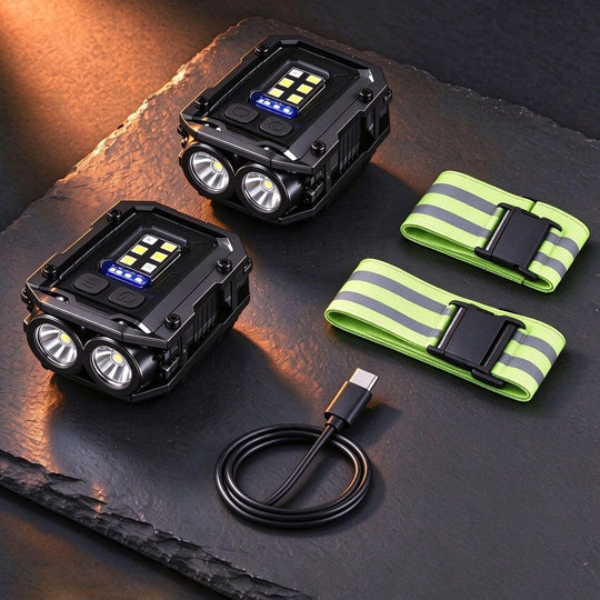 LumiBolt:Rechargeable Ultra-Bright Magnetic LED Keychain Mini Flashlight
