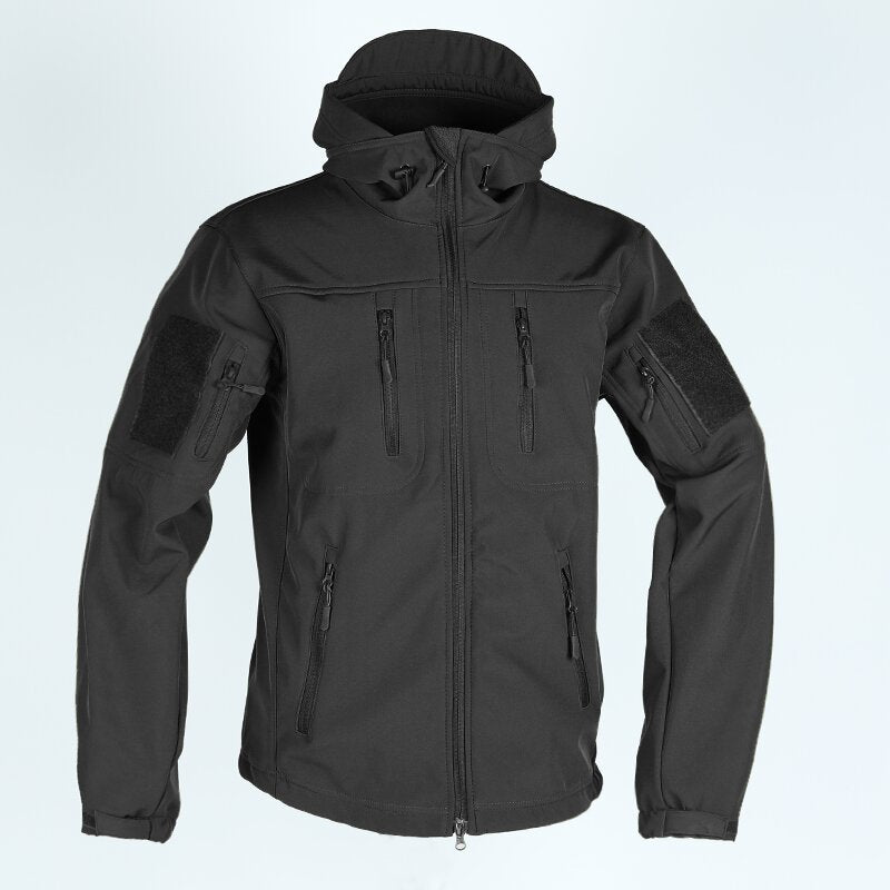 Delta Shell - Softshell Jacket & Pants Set for Men Waterproof, Windproof, Fleece-Lined Winter Outdoor Tactical Suit