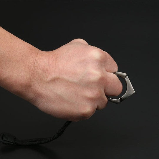 Blazing Eye-Portable Brass Knuckles Self-Defense Tool EDC Gear