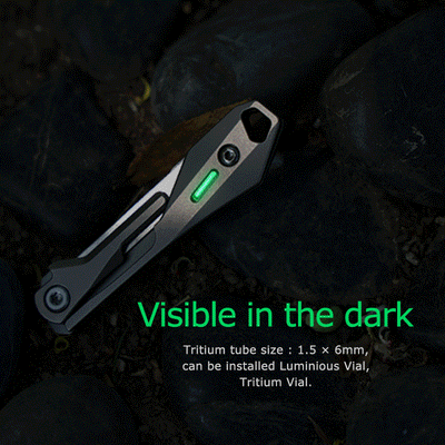 BladeNex: Titanium Micro Folding Scalpel Knife for EDC