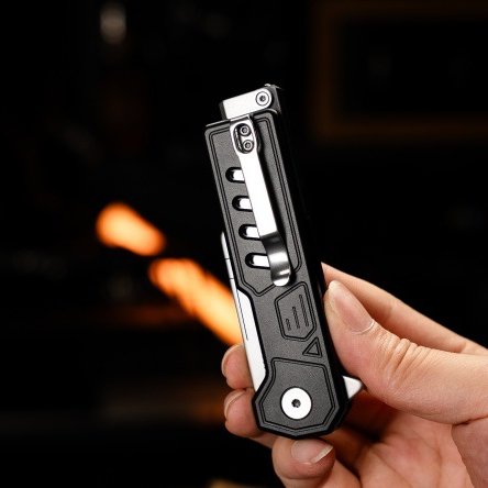 The Glide:Aluminum Replaceable Blade Pocket EDC Utility Knife