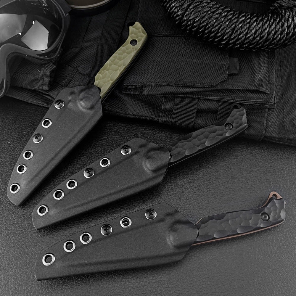 The Krypton:Durable One-Piece Steel Forged Fixed Blade Knife