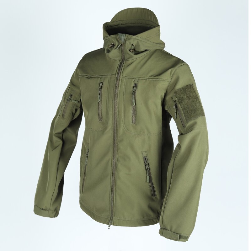 Delta Shell - Softshell Jacket & Pants Set for Men Waterproof, Windproof, Fleece-Lined Winter Outdoor Tactical Suit