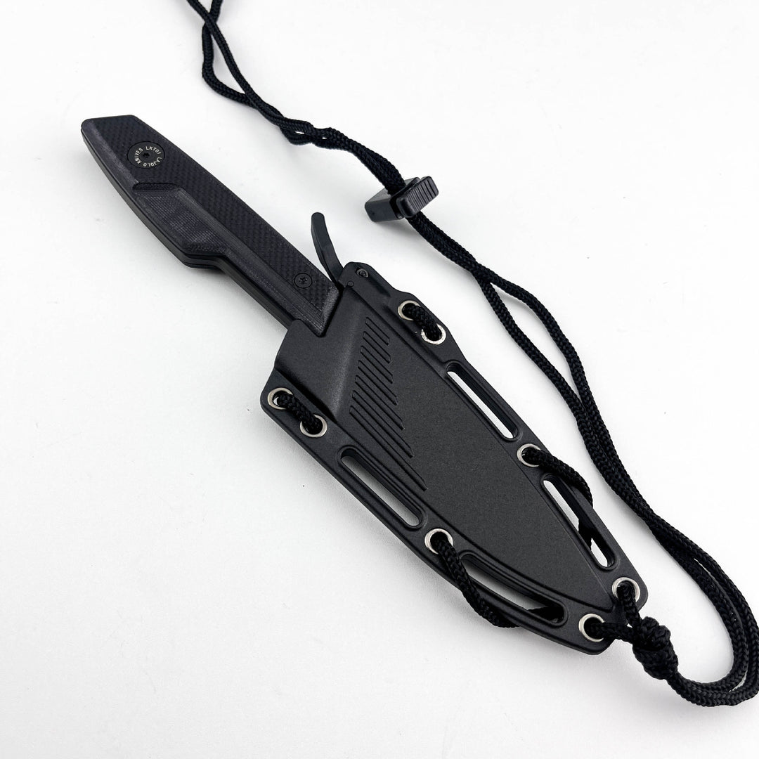The Ravix:N690 Steel Fixed Blade EDC Outdoor Knife with K-Sheath