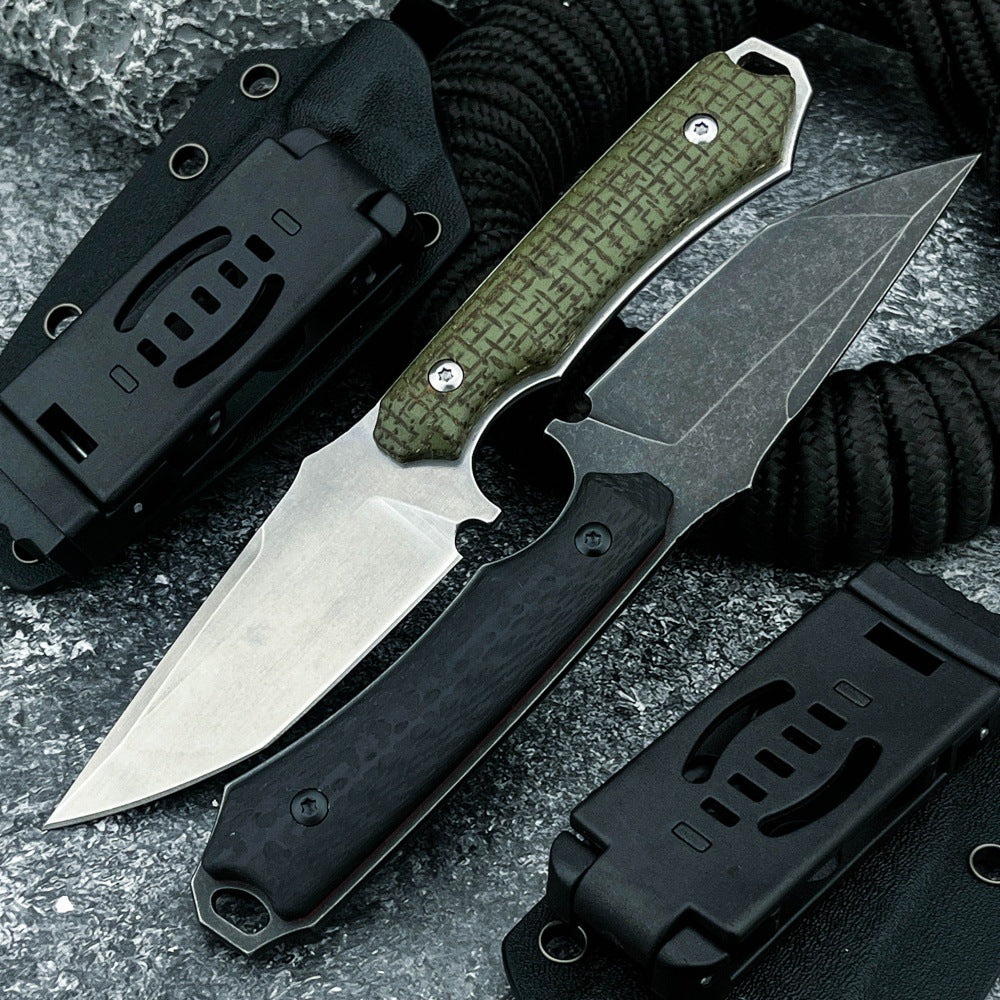 TheDrifter:Compact Outdoor 8Cr13MoV Steel Fixed Blade EDC Knife