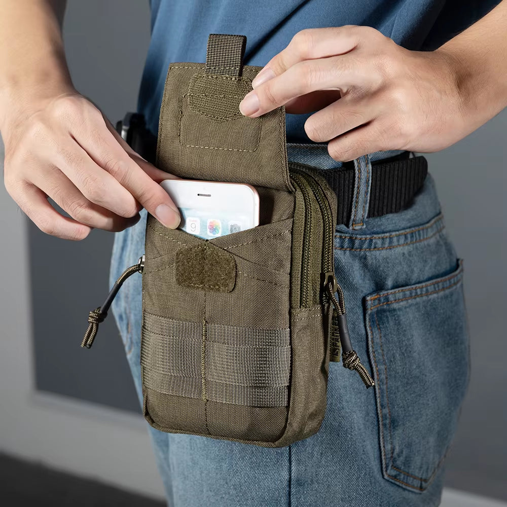 NomadNest:MOLLE Utility Tactical Modular EDC Pouch