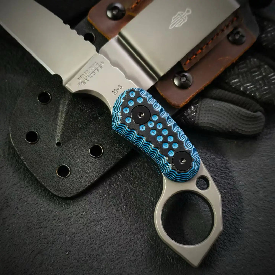 Claw forge tactical edc knife with premium A2 high-carbon, high-chromium tool steel