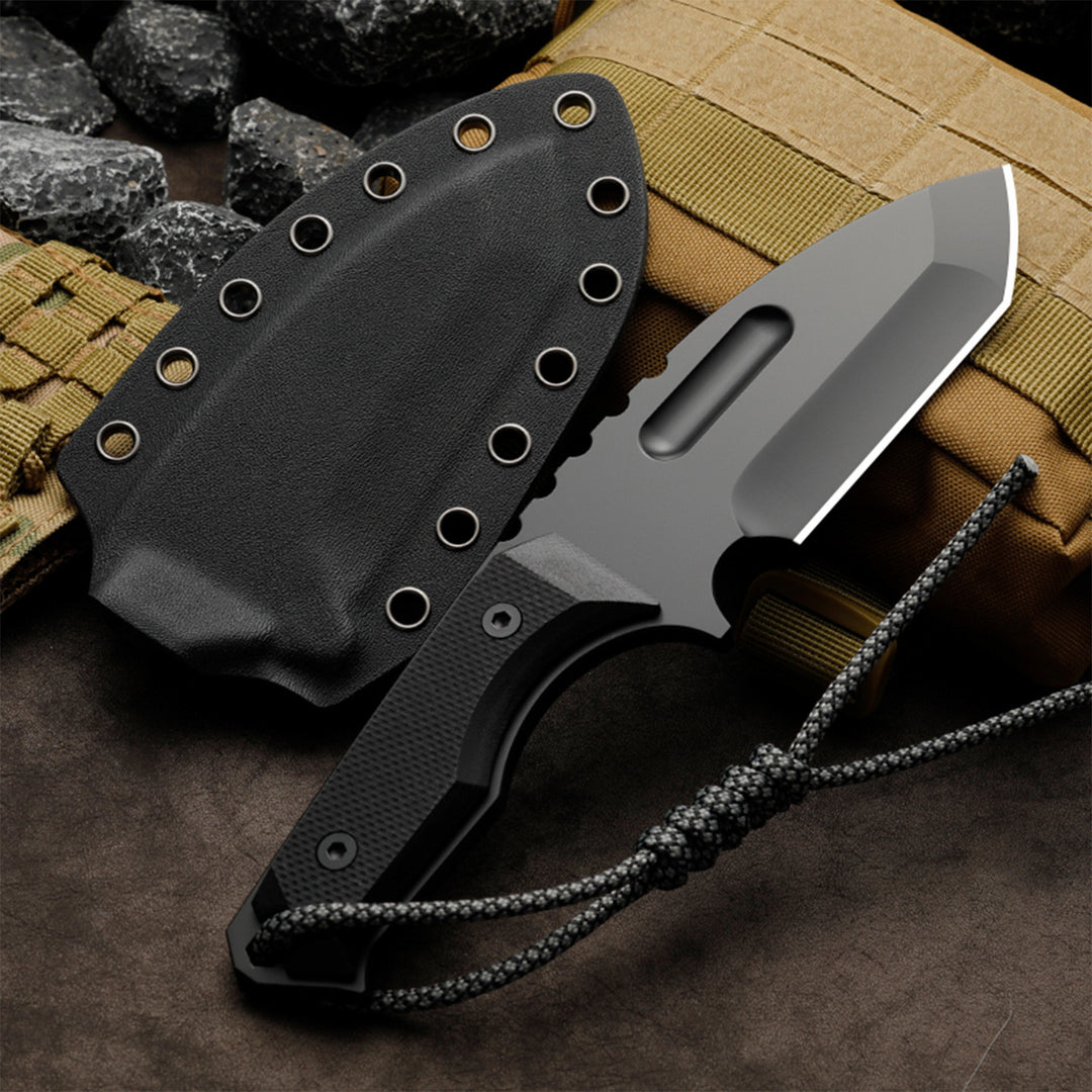 Savage Angel | CPM-3V Full Tang Bushcraft Knife for Camping & Hunting