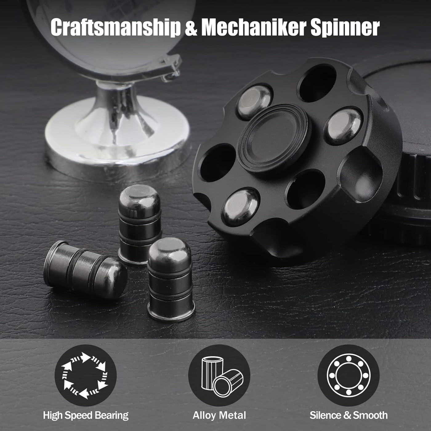 Spin Chamber：Metal plus fidget spinner