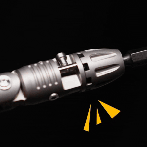 Arcos Driver：4-Angle Foldable Titanium Ratchet Screwdriver