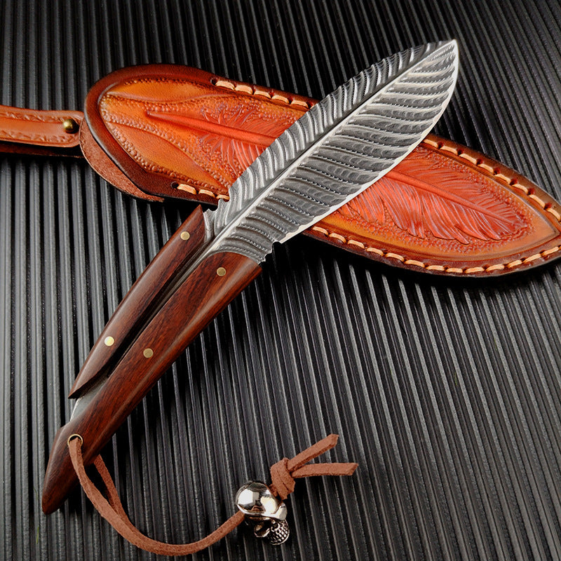 Plumepierce : Handmade Stainless Steel Utility Knife