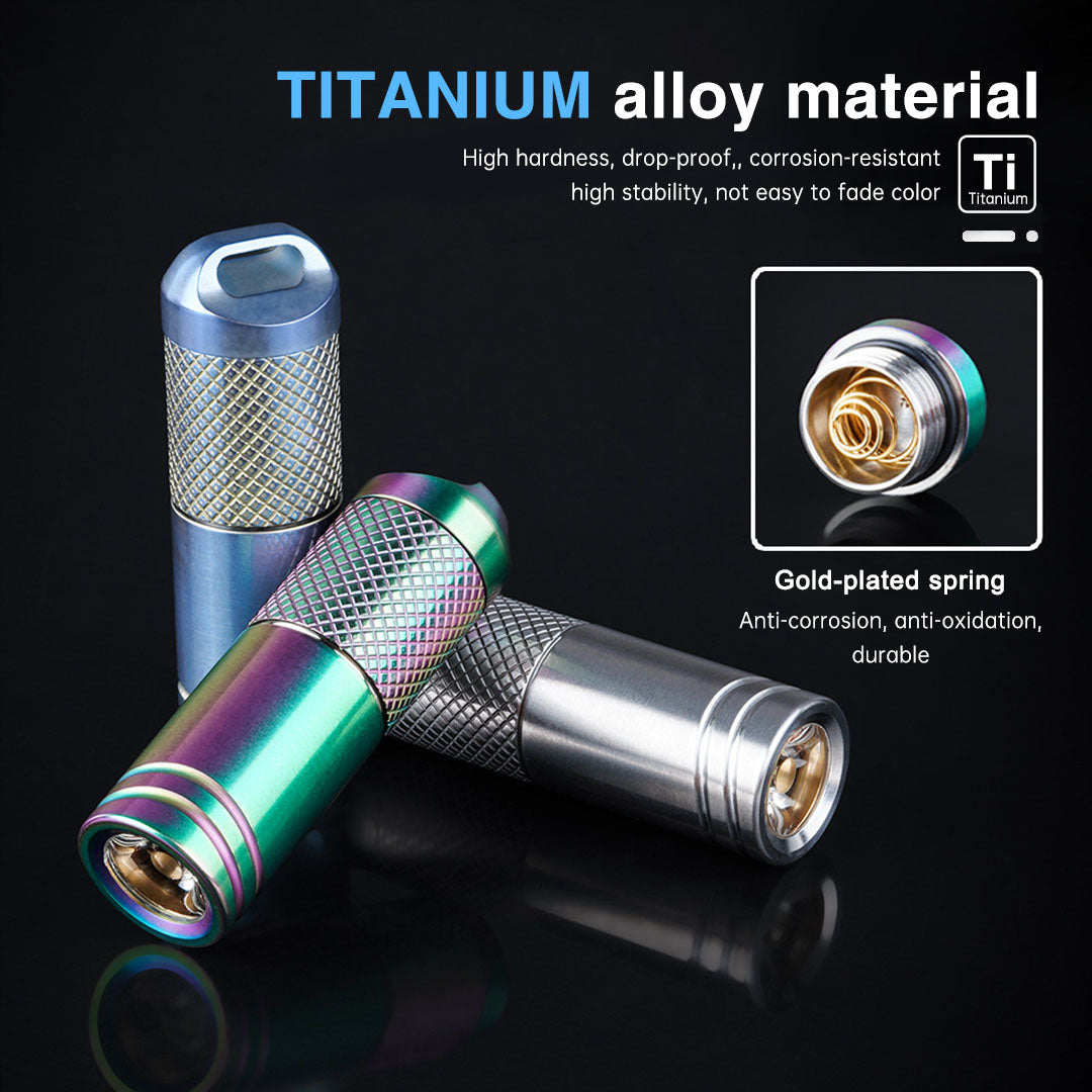 The Brightkey: Mini LED Flashlight