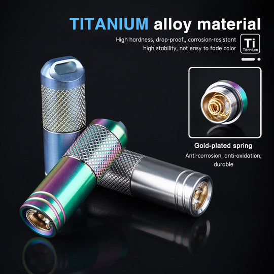 The Brightkey: Mini LED Flashlight