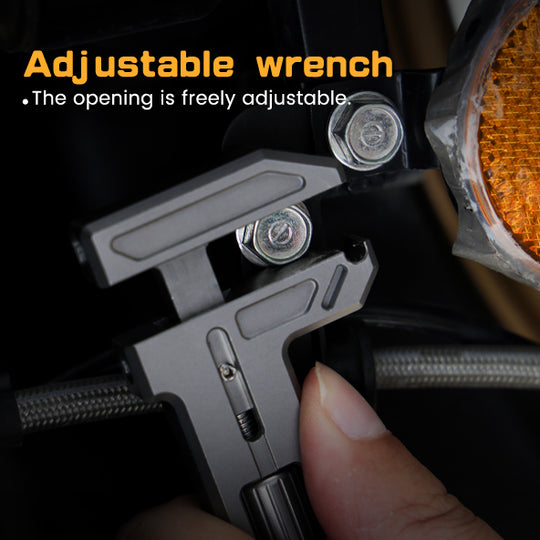 The OmniPro Wrench - Titanium Multi-Tool for Everyday Carry