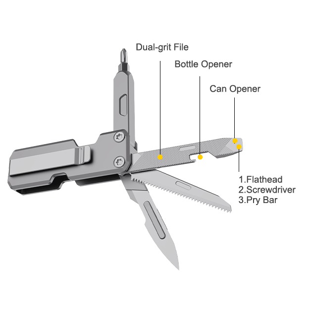 NexTool - Titanium EDC Multi-Tool Ready for Anything