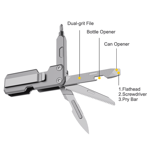 NexTool - Titanium EDC Multi-Tool Ready for Anything