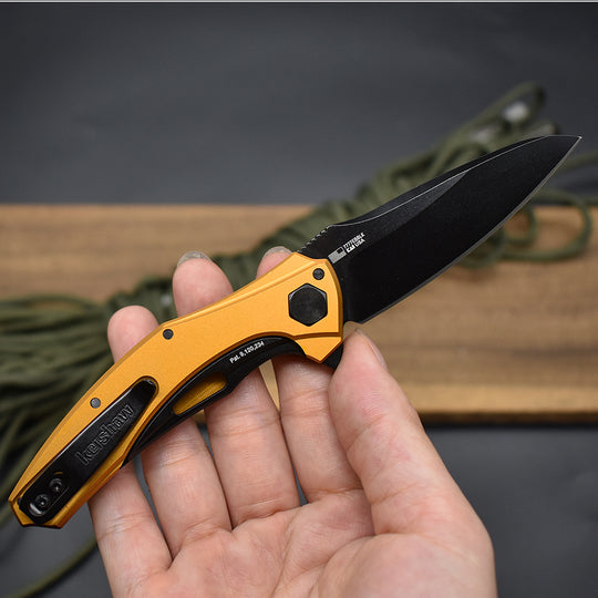 Steel Hunter:Ultimate Steel-Aluminum EDC Folding Knife