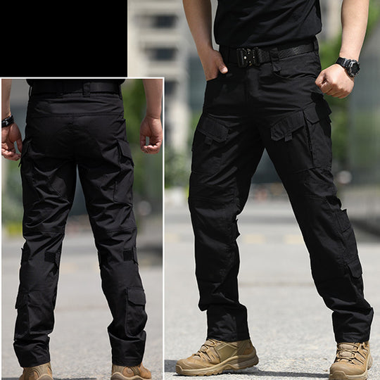 Trailhead - Leg Tactical Cargo Pants for Men Durable, Ripstop, Multi-Pocket Outdoor Camo Pants