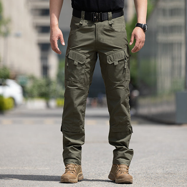 Trailhead - Leg Tactical Cargo Pants for Men Durable, Ripstop, Multi-Pocket Outdoor Camo Pants